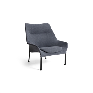 Poltrona HAY O2 Soft Grey/ Nero