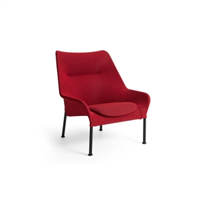 Poltrona HAY O2 Soft Rosso/ Nero