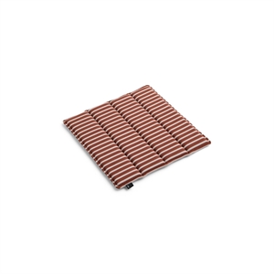Cuscino Per Seduta HAY Terrazza 40x40 Terracotta Bold Stripe
