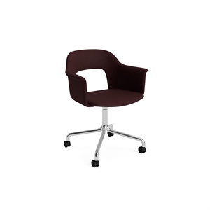 HAY Layout 264 Sedia da Pranzo con Braccioli e Girevole Vidar 693/ Alluminio