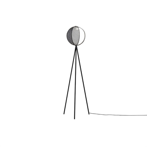 Lampada da terra Oblare Mondo v2 Nero