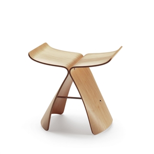 Vitra Butterfly Sgabello in Acero