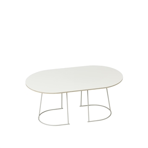 Tavolino Muuto Airy Bianco Sporco Medio