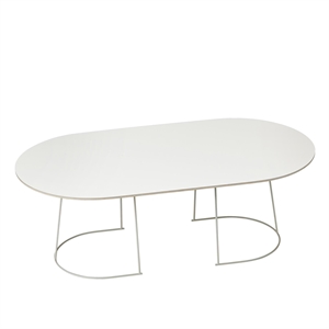 Tavolino Muuto Airy Bianco Sporco Grande