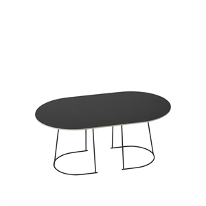 Tavolino Muuto Airy Nero Medio