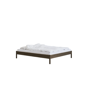 Struttura Letto Rye Sleep Alken senza Testiera 160x200 Rovere Affumicato