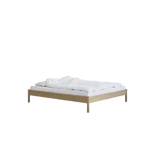 Struttura Letto Rye Sleep Alken senza Testiera 180x200 Rovere Trattato con Sapone