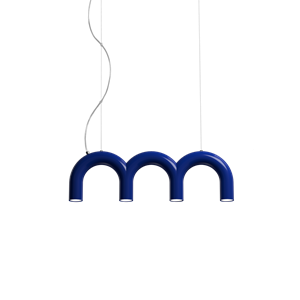 Ciondolo Triplette Lampadario Arch Blu