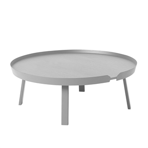 Tavolino Muuto Around Grigio Extra Grande