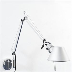 Artemide Tolomeo Micro Table Lamp Aluminium W. Clip