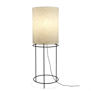 Lampada da Terra Serax Cylinder 03 Nero/ Bianco