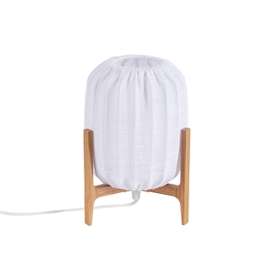 Lampada da Tavolo Watt & Veke Prisma Mini Oak/ Bianco