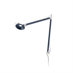 Lampada da Tavolo/ Applique Stilnovo Torino Blu Acciaio