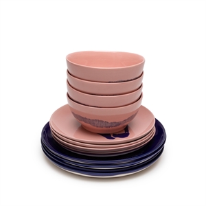 Set iniziale Serax Feast, set da 12 Rosa/ Blu