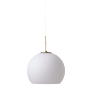 Lampadario Frandsen Ball Ø18 Bianco Opale