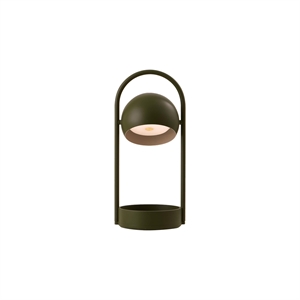 Lampada da Tavolo Portatile Frandsen Ball Verde Oliva