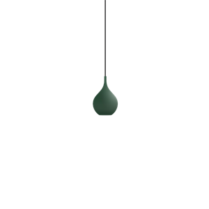 Intra Lighting Biba Drop Lampadario Matt Green Pine