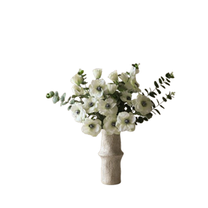 Bouquet Satinato Botané Bianco