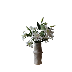 Botané Elegante Bouquet di Gigli Bianco