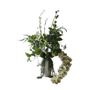 Bouquet Botané Jungle Camouflage Verde