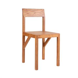 Sedia da Pranzo Frama Bracket Marrone