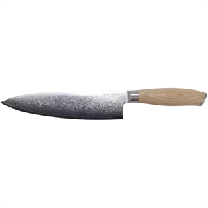 Coltello da cuoco giapponese Mareld Akio 21 cm in legno chiaro