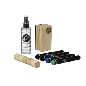 Chat Board Woody Starter Set Per Tavole Quercia/ Nero/ Blu/ Verde