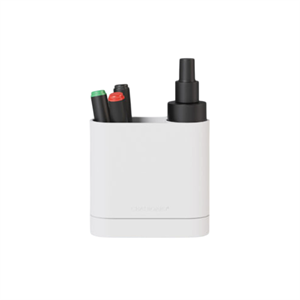 Portapenne Magnetico Chat Board Dock Bianco