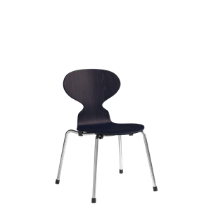 Sedia Per Bambini Fritz Hansen Myren Cromo/ Blu Notte 890