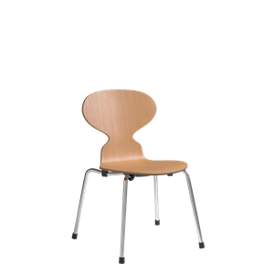 Sedia Per Bambini Fritz Hansen Myren Cromo/ Pino Oregon