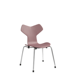 Sedia Per Bambini Fritz Hansen Grand Prix Cromo/630 Wild Rose