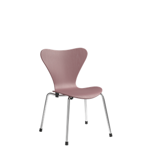 Sedia Per Bambini Fritz Hansen Serie 7 Cromo/630 Wild Rose