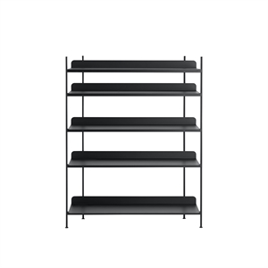 Muuto Compile Scaffalatura System 3 Nero