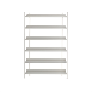 Muuto Compile Scaffalatura System 4 Grigio