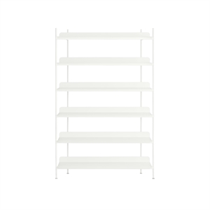 Muuto Compile Sistema di Scaffali 4 Bianco