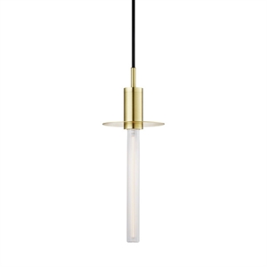 Design By Us Liberty Disc Lampadario Oro Spazzolato