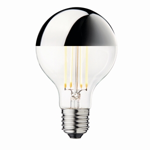 Design by Us Lampadina Arbitraria XL E27 LED 3.5W Argento