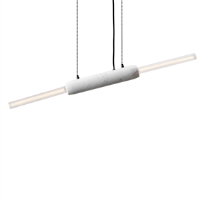 Design By Us Limbo Lampadario Marmo di Carrara/ Bianco