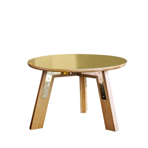 Tavolino da Caffè Oaklywood Design By Us Ø60 in Ottone
