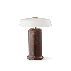Lampada portatile Design By Us Trip No. 2 in Borgogna /opale lucido