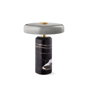 Lampada portatile Trip Design By Us, colore: cenere marmo/ Grigio