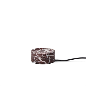 Cavo Caricabatterie da Viaggio Design By Us, Colore: Borgogna Marmo