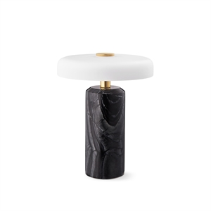 Lampada portatile Trip Design By Us carbone, marmo/ Opaco opaco