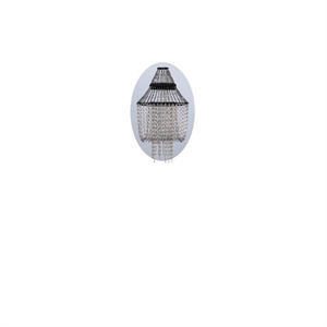DCWédtions Lamp C Applique in Acciaio Inox/ Nero