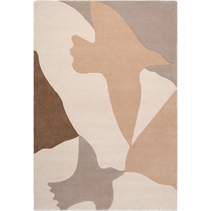 Tappeto Decotique Bird 250x350 cm Beige
