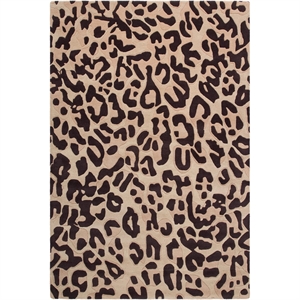 Tappeto Decotique Leopard 250x350 cm Marrone