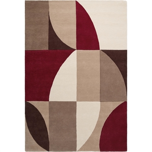 Tappeto per finestre Decotique 250x350 cm Vino Rosso