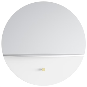 Department Pie B Specchio da Parete 80 Bianco
