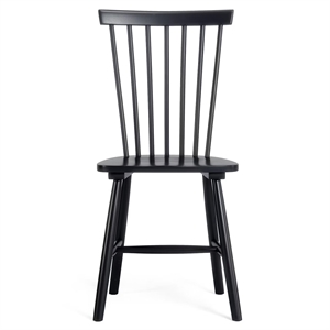 Department Wood H17 Sedia da Pranzo Windsor Nero