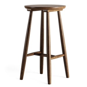 Sgabello da Bar Department Wood H23 in Rovere Scuro